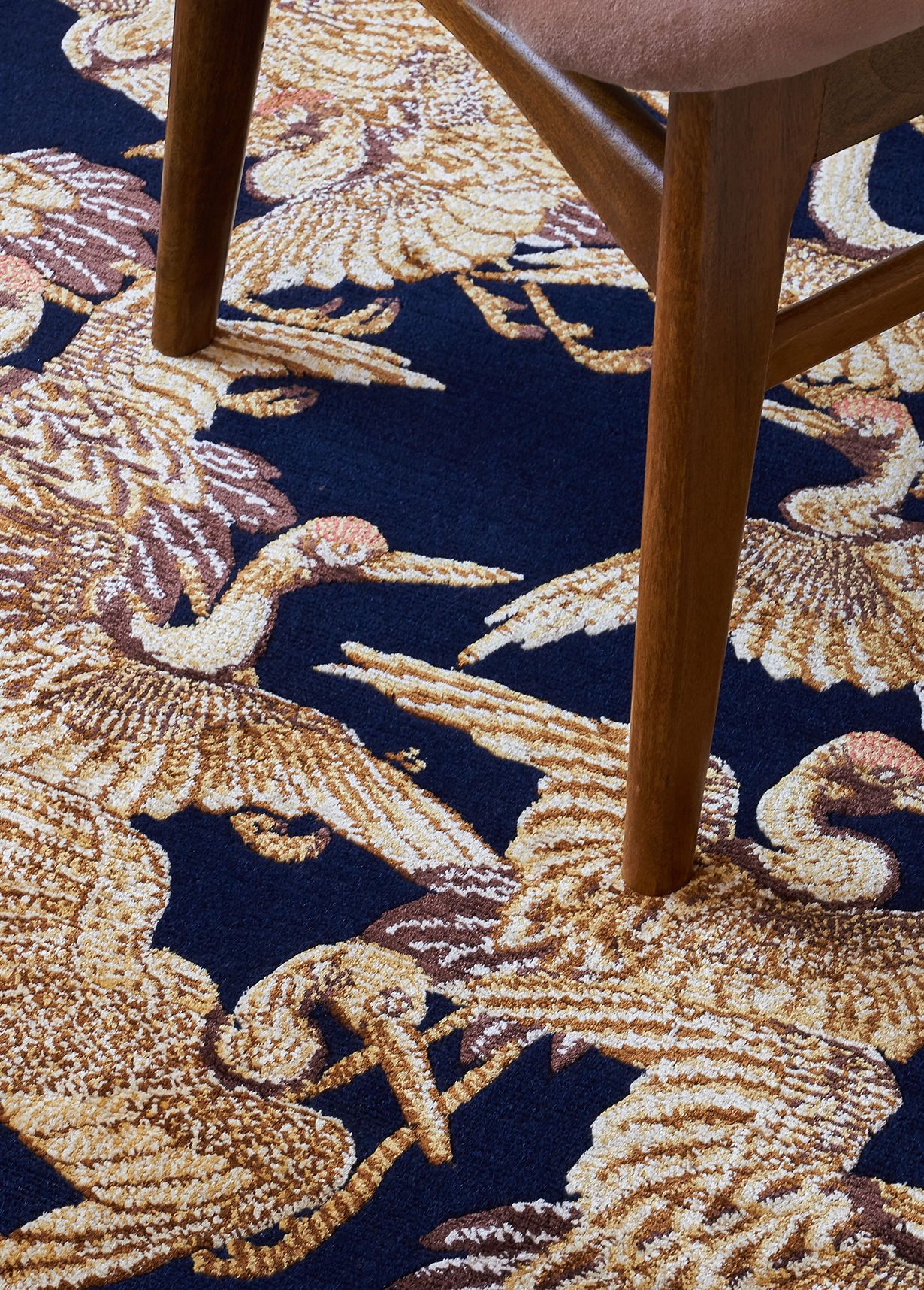 Cranes from the V&A Rug Collection