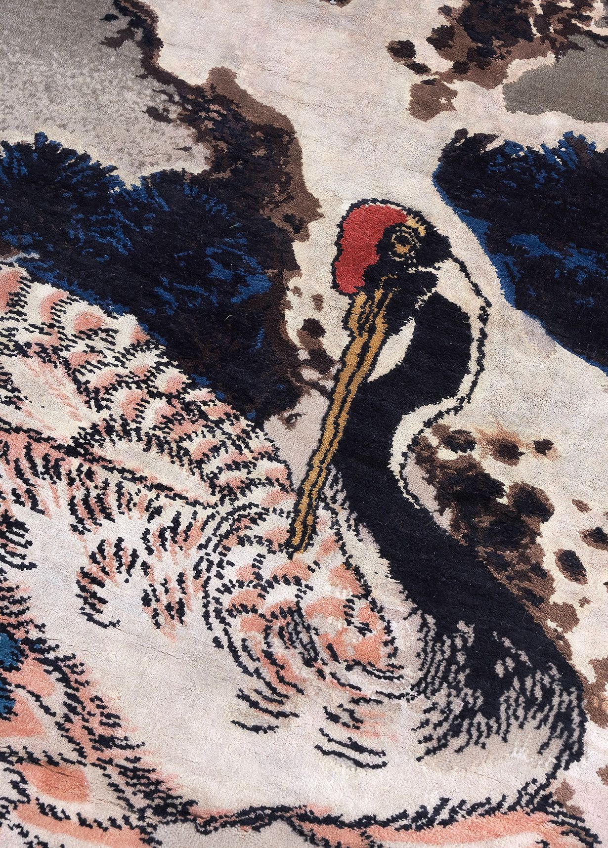 Cranes on a Snowy Pine from the British Museum Collection