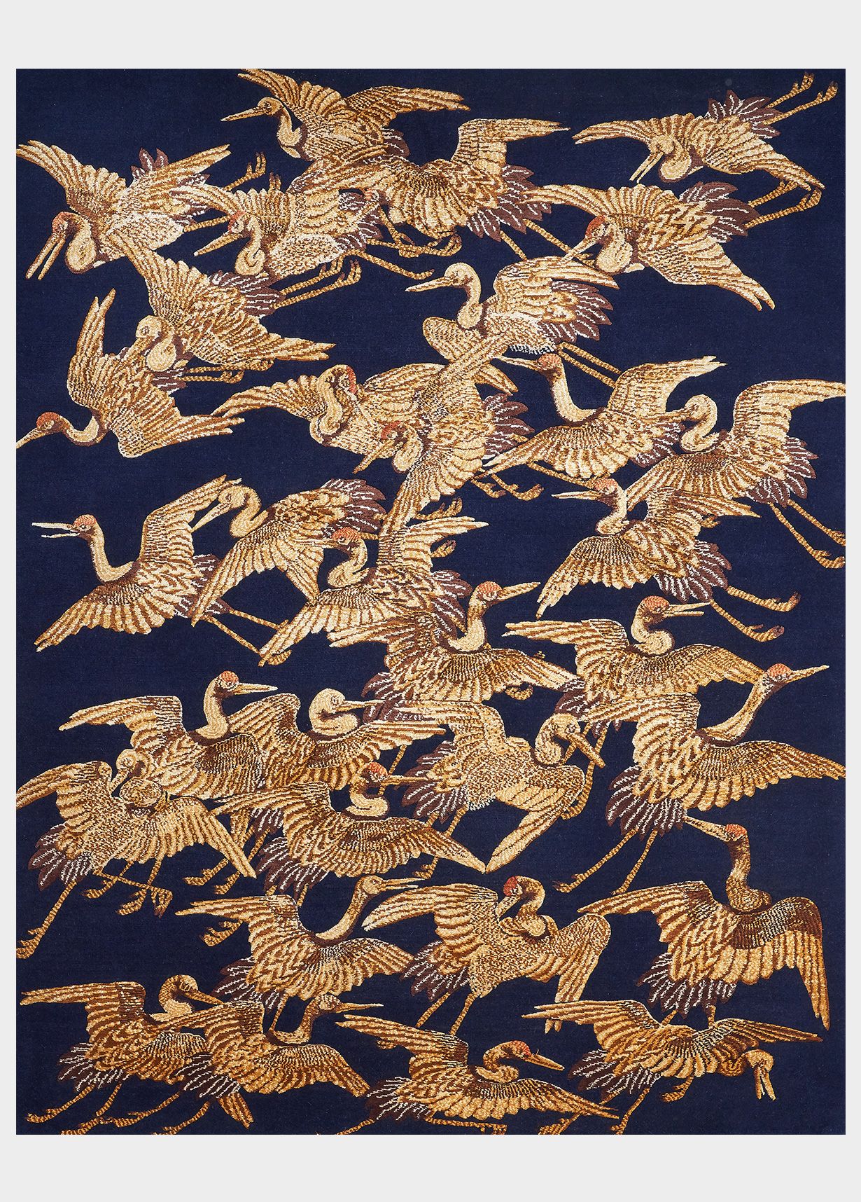 Cranes from the V&A Rug Collection