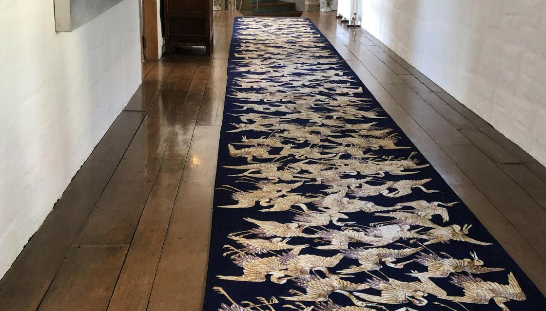 V&A Cranes rug